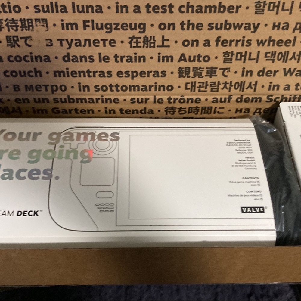 Steam deck brand new 64gb looking for cash or gaming laptop